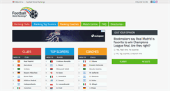 Desktop Screenshot of clubworldranking.com